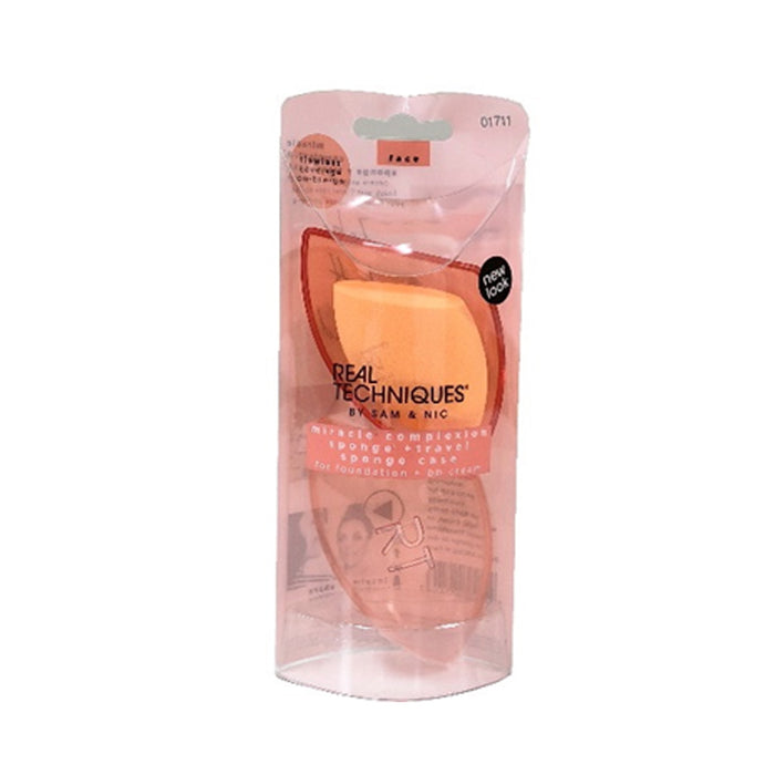 REAL TECHNIQUES Miracle Complexion Sponge + Travel Case