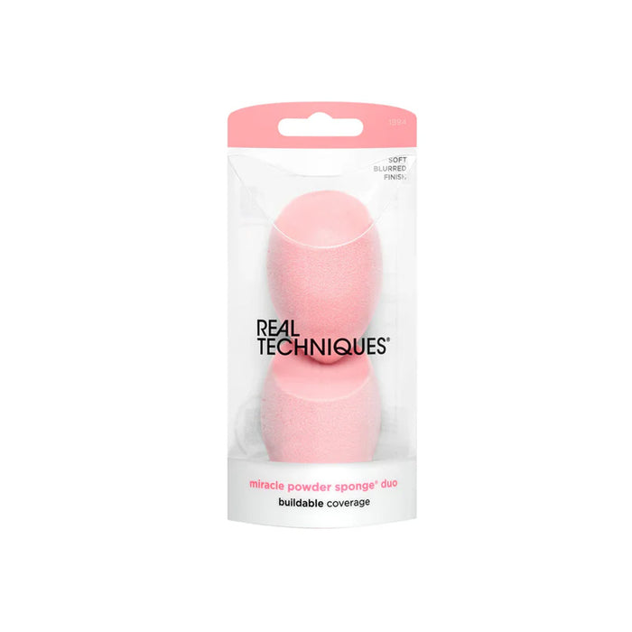 REAL TECHNIQUES Miracle Powder Sponge Duo X2