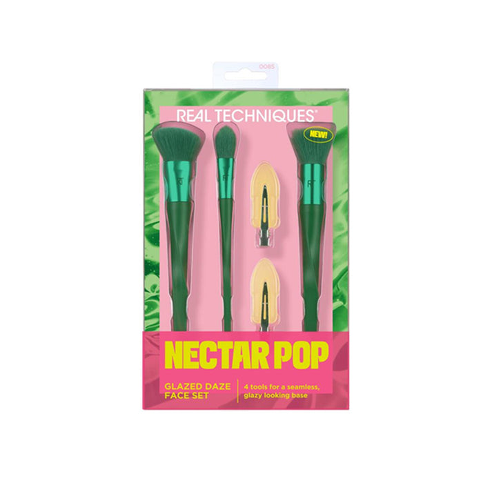 REAL TECHNIQUES Nectar Pop Glaze Face Kit