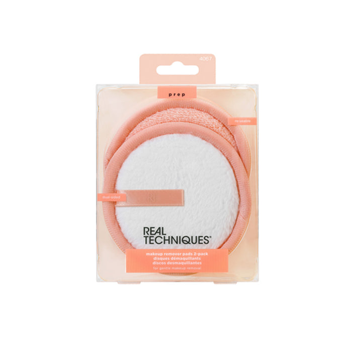 REAL TECHNIQUES Reusable Makeup Remover Pads x2