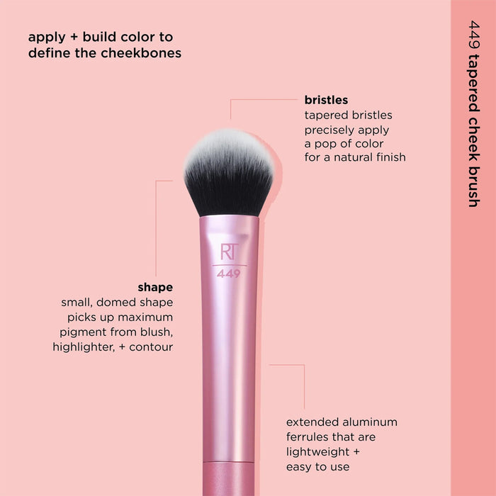 REAL TECHNIQUES Tapered Cheek Makeup Brush