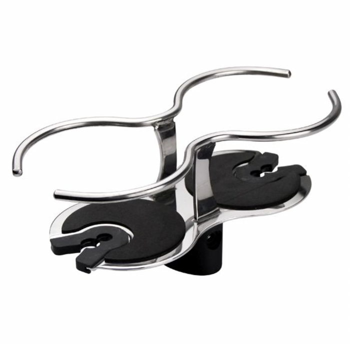 Reelax Drink / Wine Glass Holder Surface Mount Stainless Steel - Bosuns Boat