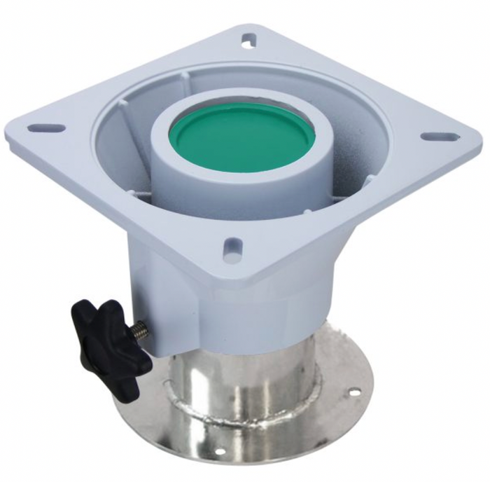 Reelax Stainless Steel Short Post Storage Box Seat Mount / Pedestal 150mm – 2.5