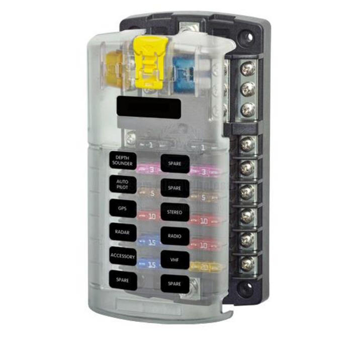 RELAXN FUSE BOX - 12 GANG - Bosuns Boat