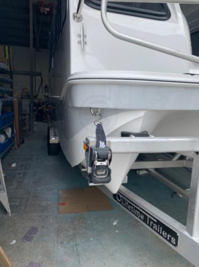 RELAXN RATCHET TIE DOWN - STAINLESS STEEL - RETRACTABLE - Bosuns Boat