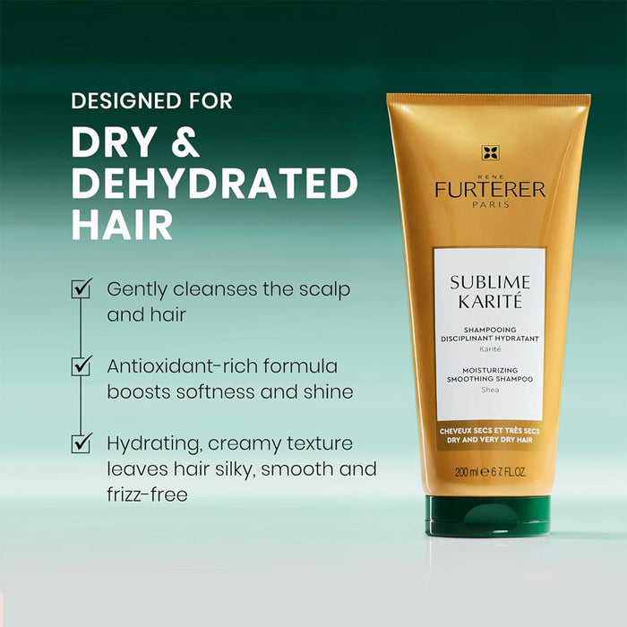 RENE FURTERER Sublime Karité Moisturizing Smoothing Shampoo 200ml