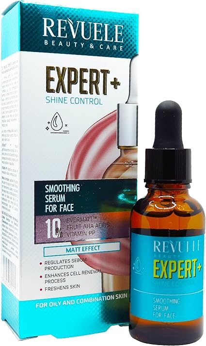 Revuele expert+ shine control smoothing serum for face