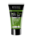 Revuele Men Care Charcoal And Green Tea Shaving Gel & Face Wash