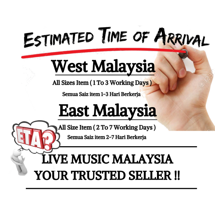 RODE MiCon 6 connector with estimated arrival and West/East Malaysia text