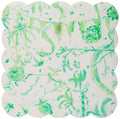 Scalloped Green Chinoiserie Mini Gallery Charm Display Board