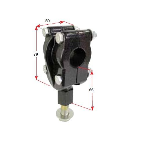 SeaStar Clamp Block - Inboard Heavy Duty Short Post