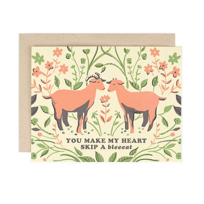 Skip a Bleat Greeting Card