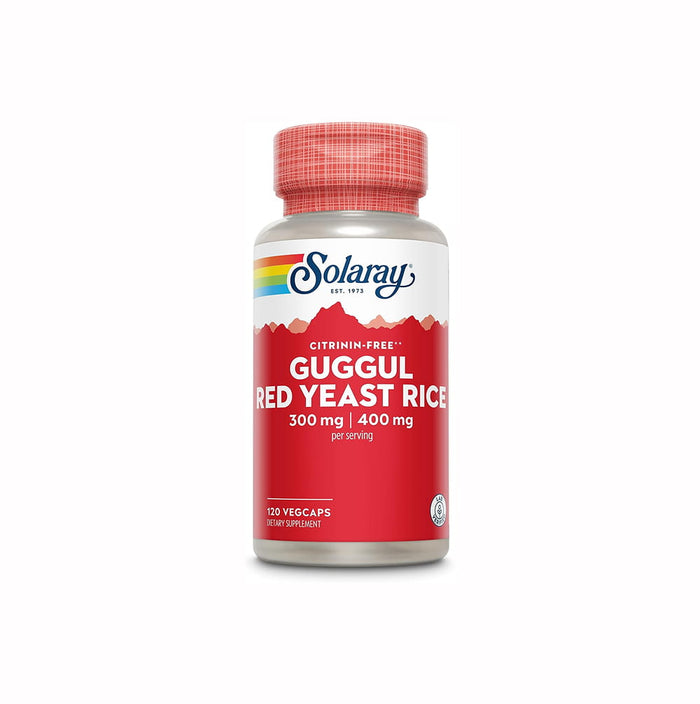 Solaray Guggul Gum Extract & Red Yeast Rice 120 c.
