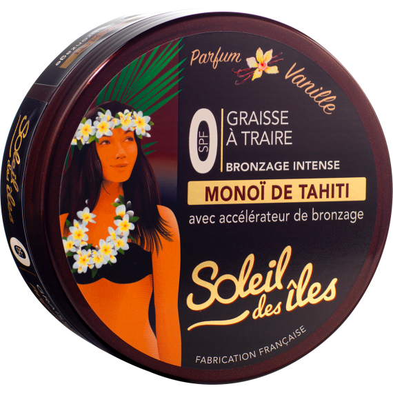 Soleil des Îles Graisse a Traire Vanille SPF0 150Ml Boite