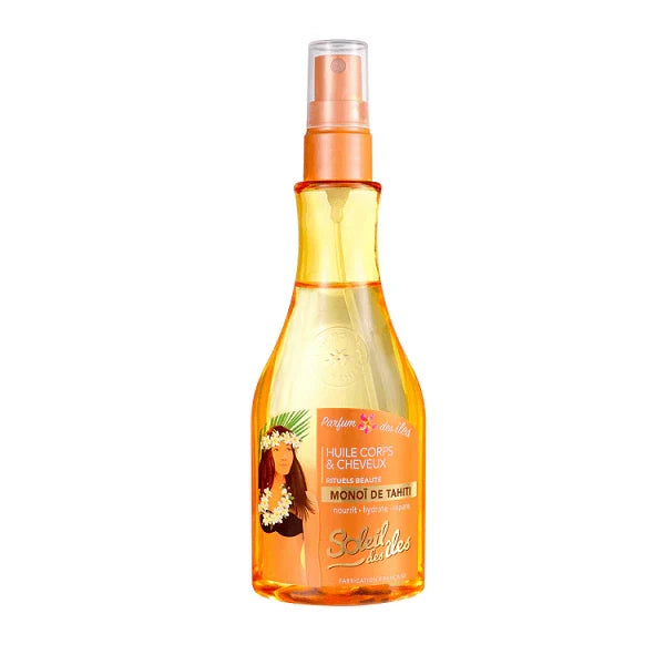 Soleil des iles Huile Corps et Cheveux Parfum des Iles 150Ml