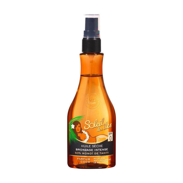Soleil des Îles Huile Seche 50 % Monoi Parfum Coconut SPF0 150Ml