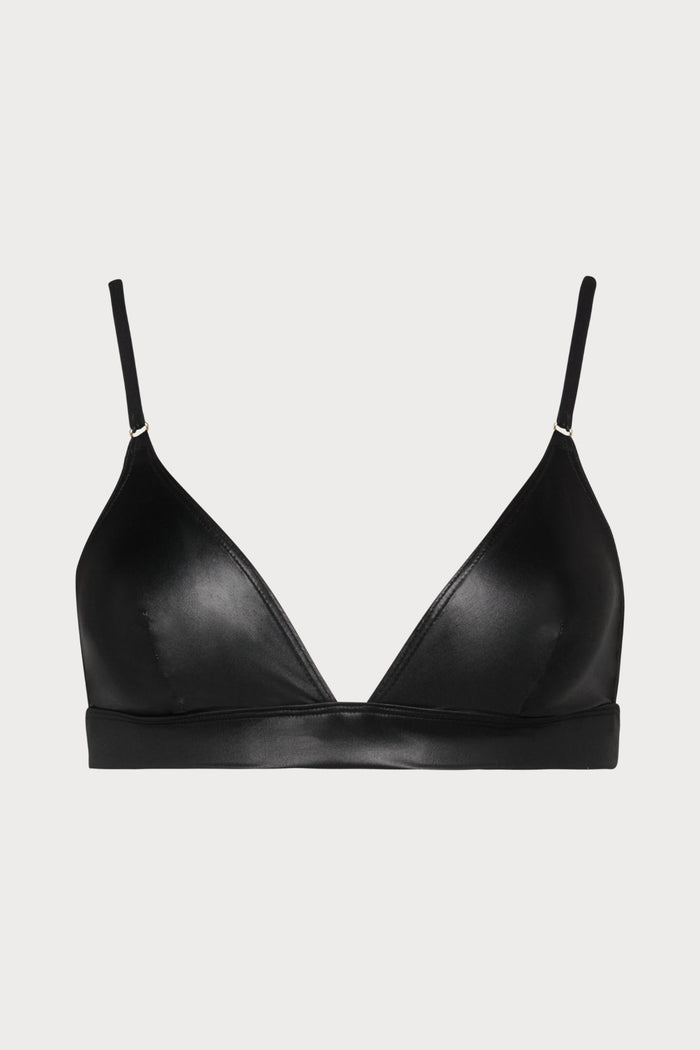 Maison Close Splash Black Triangle Bikini Top - Naughty Knickers
