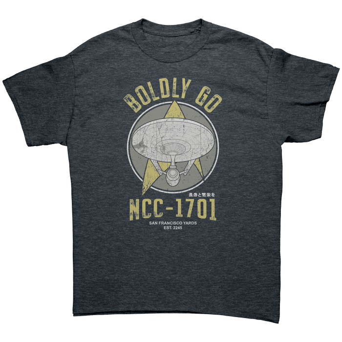 STAR TREK - BOLDLY GO - NEW POP TURBO TEE!