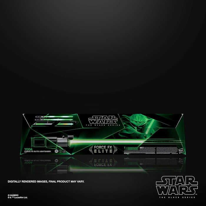 Star Wars: The Black Series - Yoda Force FX Elite Lightsaber FX Lightsabers - Toys - New - CaveGamers - Image 2