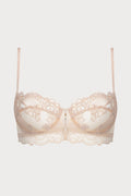 Sublime En Dentelle Half Cup Bra in Nude