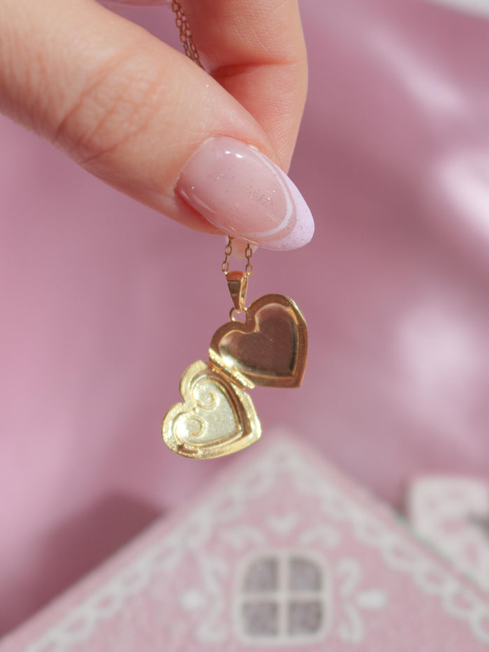 Sugar Plum Princess Clara Locket, 925 Sterling Silver