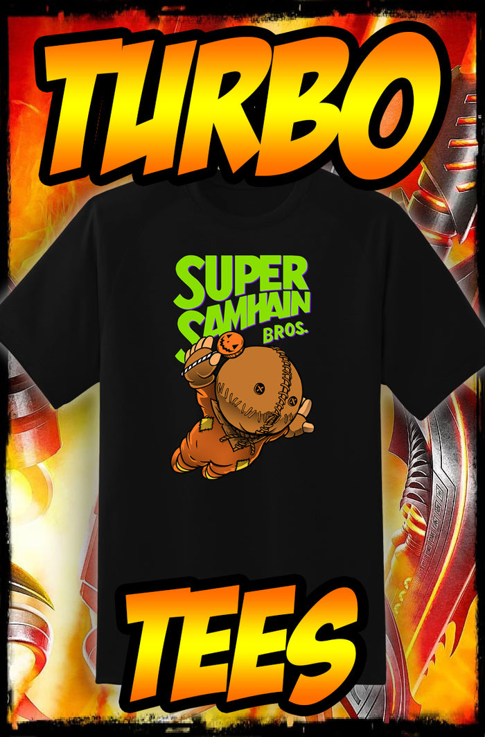 SUPER SAMHAIN BROS - TRICK 'R TREAT - NEW POP TURBO TEE!