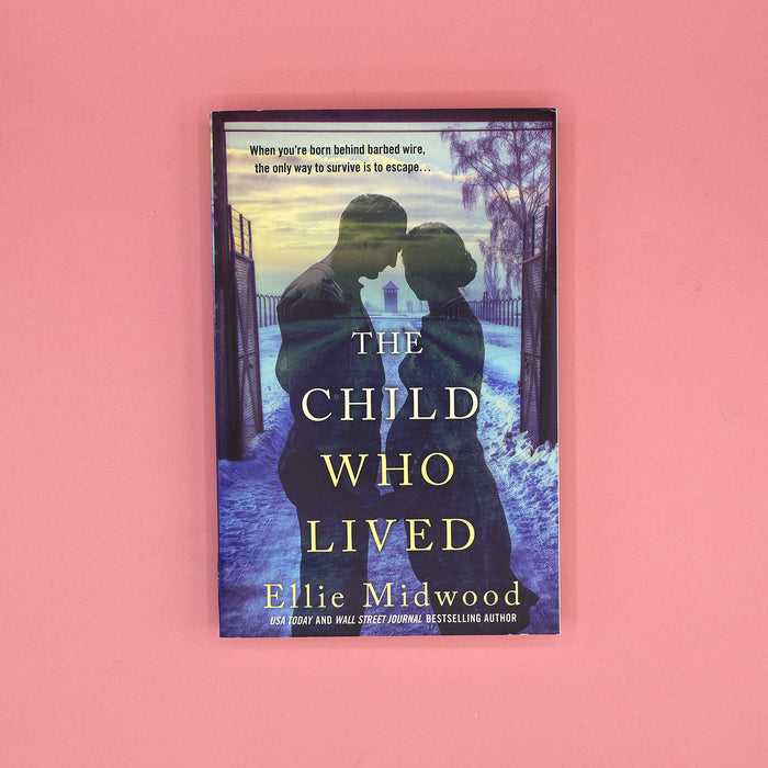 Book cover of 'The Child Who Lived' by Ellie Midwood on a pink background