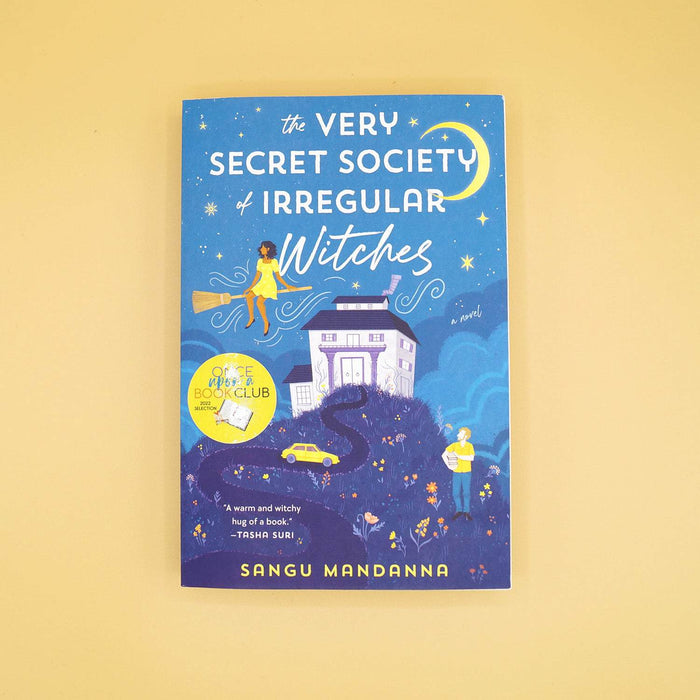 a paperback edition of The Very Secret Society of Irregular Witches