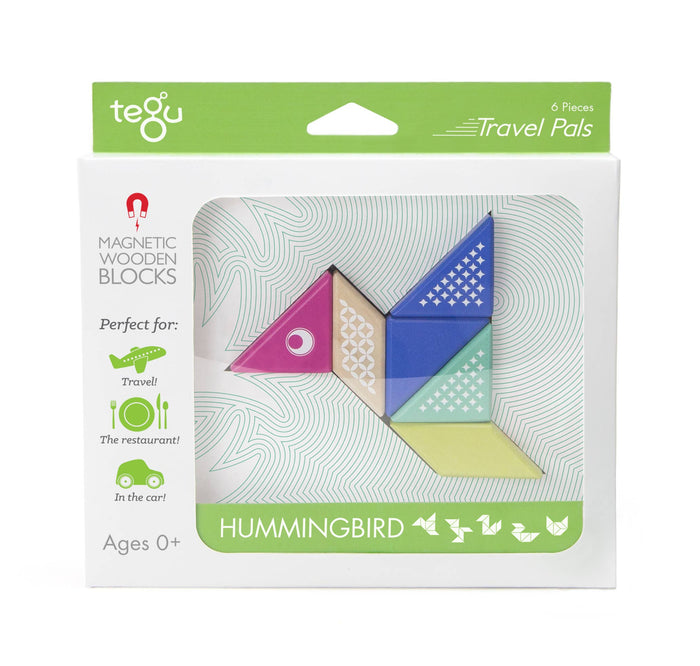 Travel Pals - Magnetic Wooden Block Set