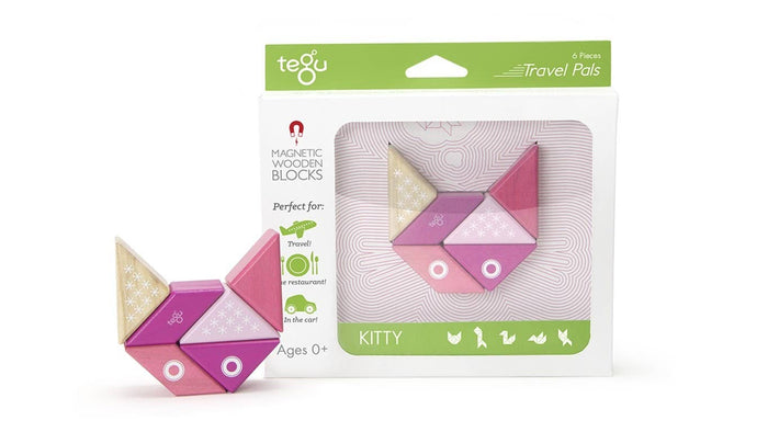 Travel Pals - Magnetic Wooden Block Set