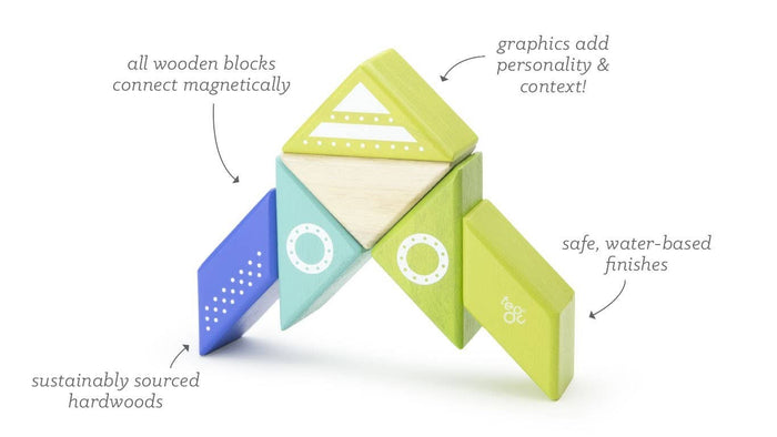 Travel Pals - Magnetic Wooden Block Set