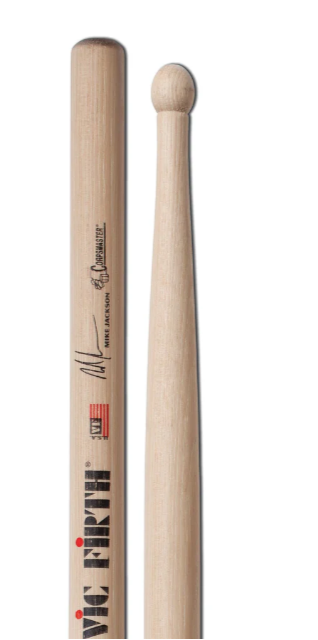 Vic Firth SMJ Mike Jackson Corpsmaster Signature Marching (Pair) Drum Sticks