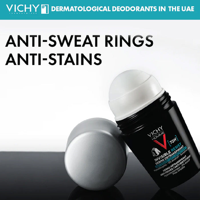 Vichy 72 Hours Invisible Resist Deodorant for Men 50ml