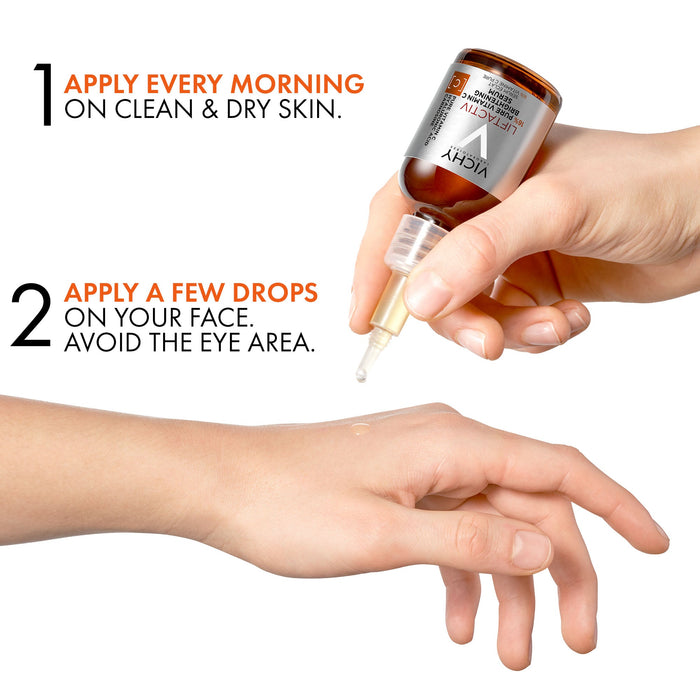 VICHY Liftactiv Vitamin C 16% Serum for Anti Aging & Brightening 20ml