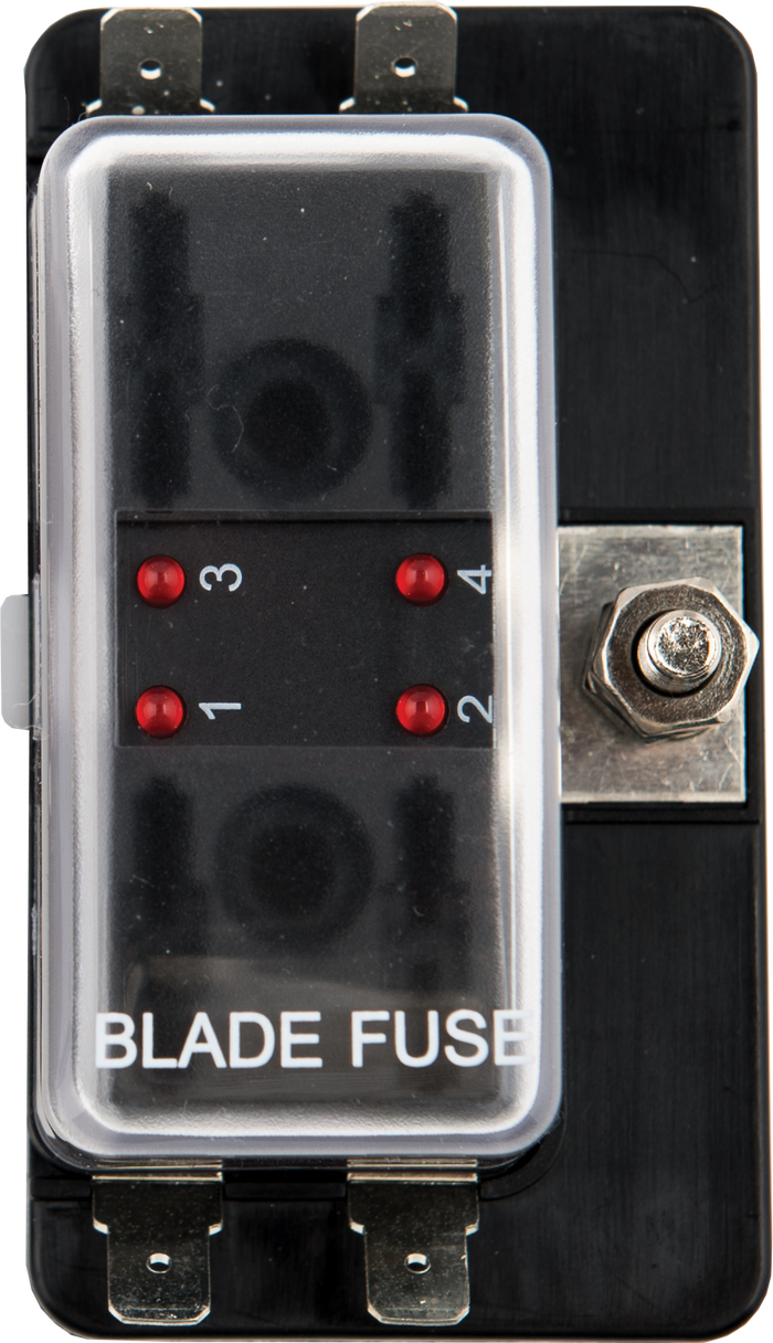 Viper 4 Gang Blade Fuse Holder For Marine Use