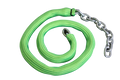 Viper Chain Sock To Suit 6mm Shortlink Chain - 8Mtrs - For Micro Winch - Fluoro Green