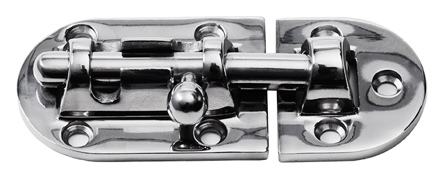 Viper Heavy Duty Polished Stainless Steel Barrel Bolt - 95mm x 40mm