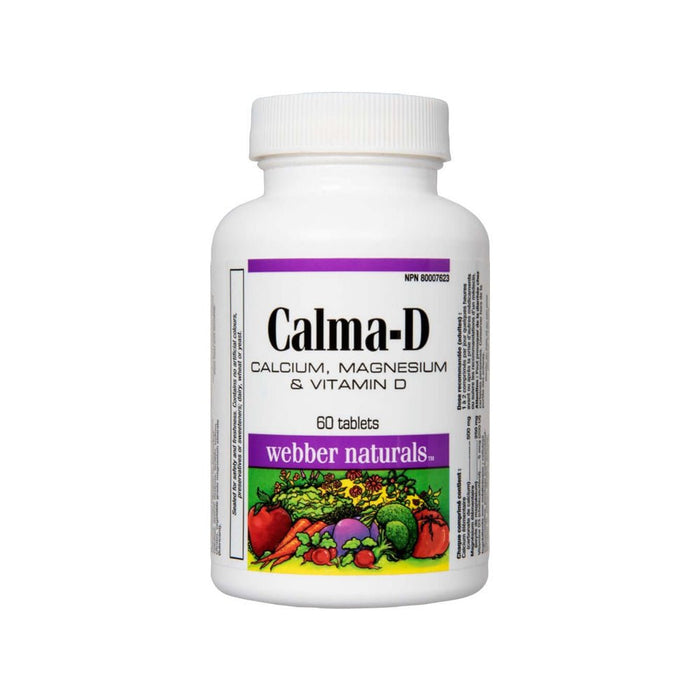 WEBBER NATURALS Calma-D - 60 Tablets