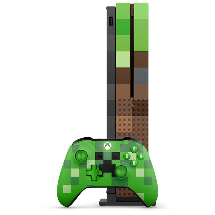 Xbox One S 1TB Console - Minecraft Limited Edition - Video Game System - Used - CaveGamers - Image 2