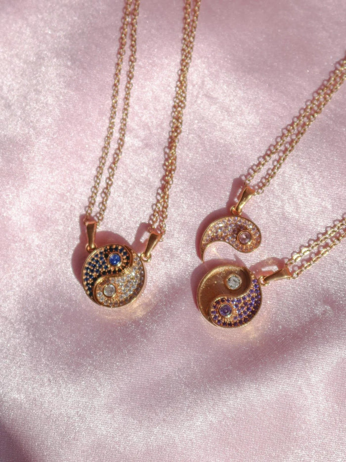 Yin-Yang Friendship Necklaces