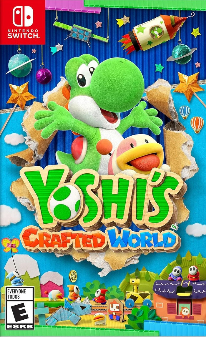 Yoshi's Crafted World Switch - Video Game - Used - CaveGamers