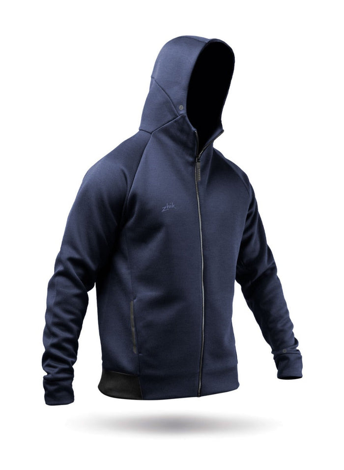 Zhik Mens Navy Tech Fleece Hoodie-XLG